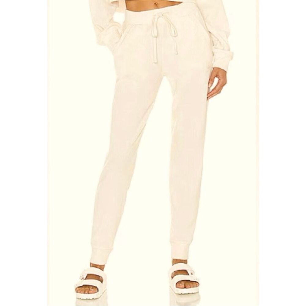 ✨Cotton Citizen Monaco Thermal Cream Sz Large  Joggers✨